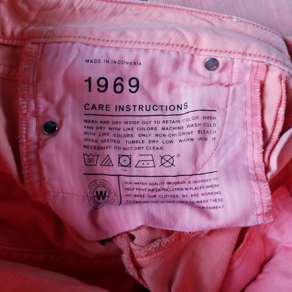 ☀️3/$25 Gap Neon Orange Always Skinny Ankle Jeans - Picture 5 of 8